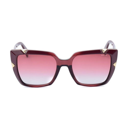 Police Red Injected Sunglasses Police Rosy Brown