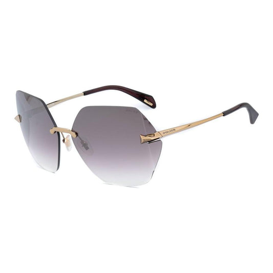 Police Gold Metal Sunglasses Police Dark Gray