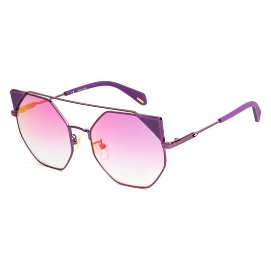 Police Purple Metal Sunglasses Police Misty Rose