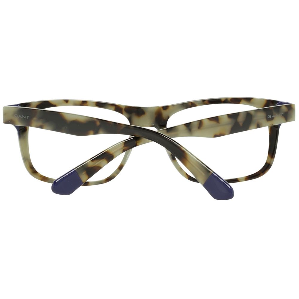 Gant Multicolor Plastic Glasses (Frames) front and back view with multicolored pattern, model GA3157-055-53, size 53/17/145 mm.