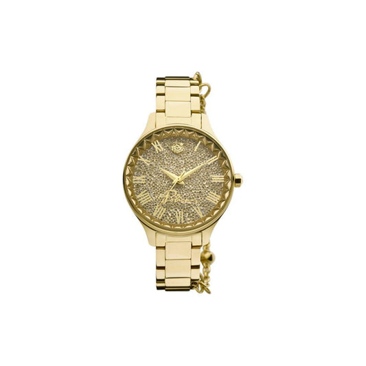 Police Gold Stainless Steel Watch Police Tan