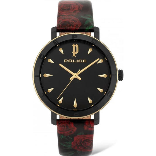 Police Red Stainless Steel Watch Police Dark Slate Gray