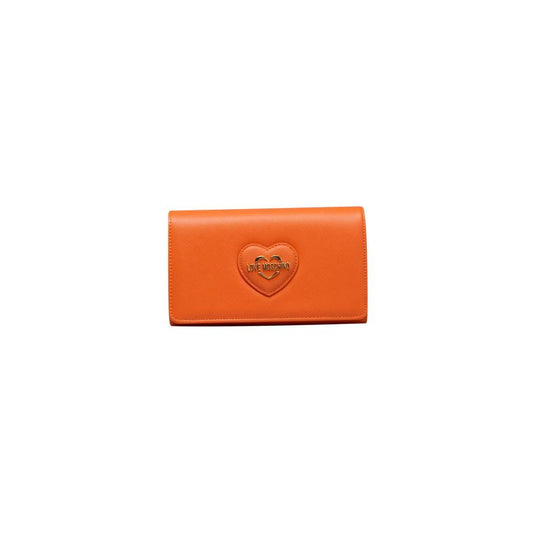 Love Moschino Orange Polyethylene Women Crossbody Bag Love Moschino Chocolate