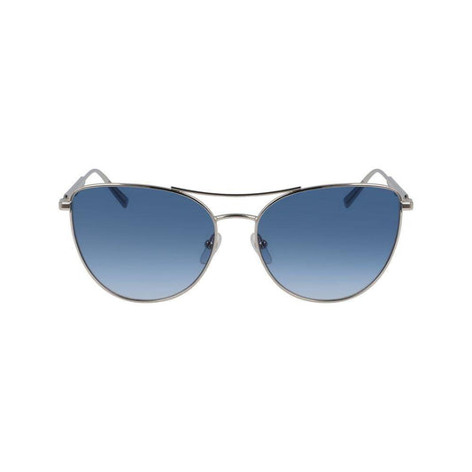Longchamp Gold Metal Sunglasses Longchamp Slate Gray