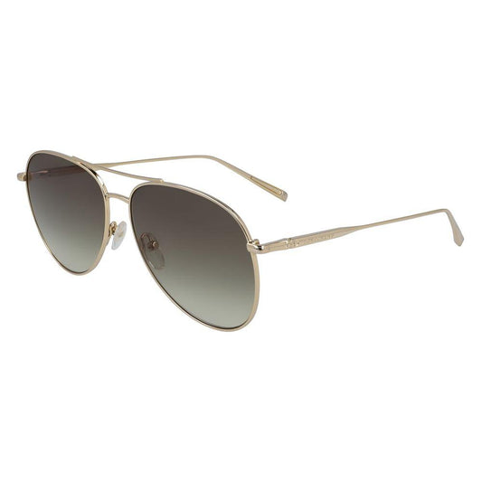 Longchamp Gold Metal Sunglasses Longchamp Dim Gray