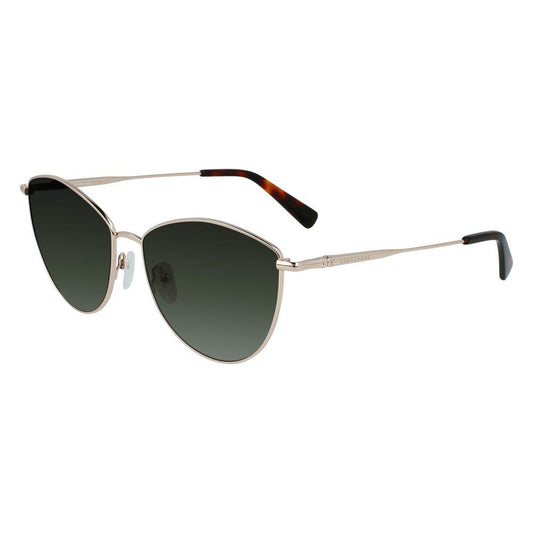 Longchamp Gold Metal Sunglasses Longchamp Dark Slate Gray