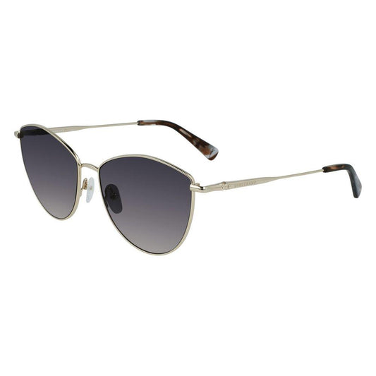 Longchamp Gold Metal Sunglasses Longchamp Dim Gray