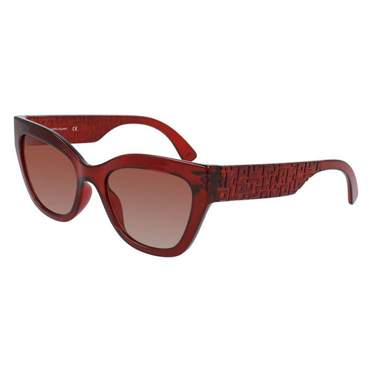 Longchamp Red Injected Sunglasses Longchamp Sienna