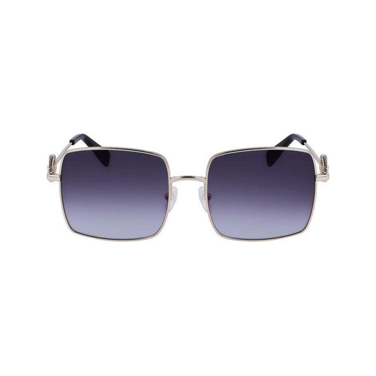 Longchamp Gold Metal Sunglasses Longchamp Dark Slate Gray