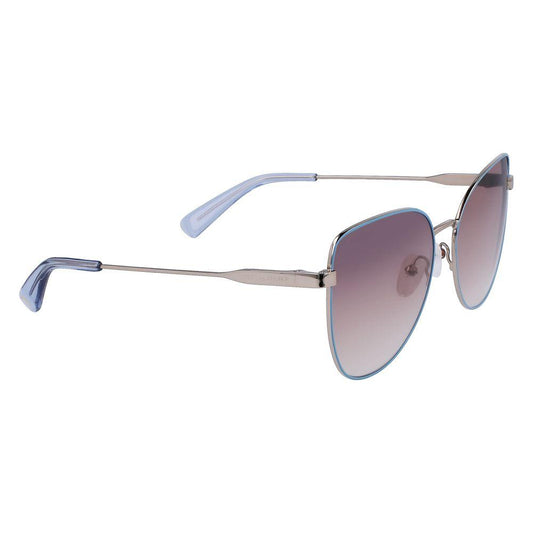 Longchamp Yellow Metal Sunglasses Longchamp Dark Gray