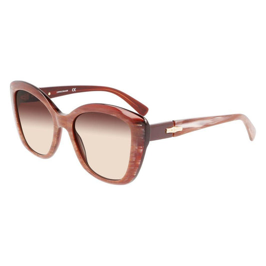 Longchamp Red Acetate Sunglasses Longchamp Gray