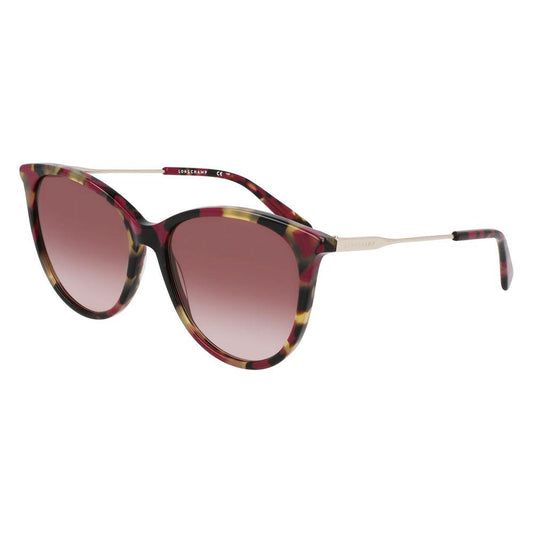 Longchamp Red Acetate Sunglasses Longchamp Dim Gray