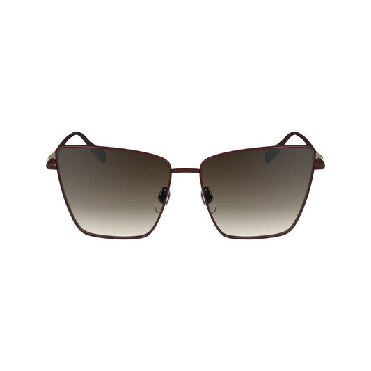 Longchamp Red Metal Sunglasses Longchamp Dark Olive Green