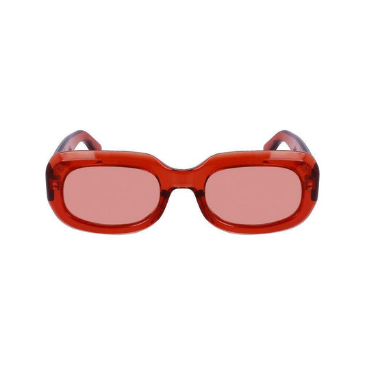 Longchamp Orange Injected Sunglasses Longchamp Rosy Brown