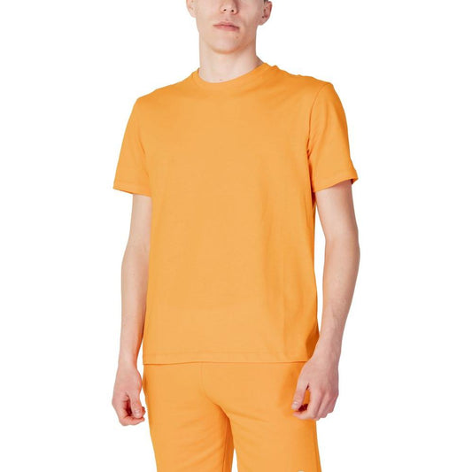 Suns Orange Cotton T-Shirt Suns Sandy Brown