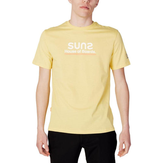 Suns Yellow Cotton T-Shirt Suns Wheat