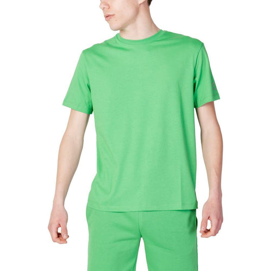 Suns Green Cotton T-Shirt Suns Dark Sea Green