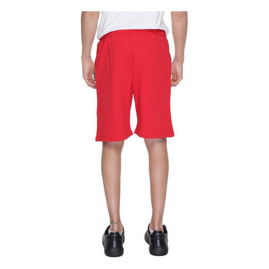 Icon Red Cotton Short Icon Maroon