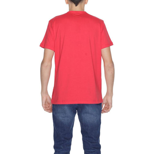 Icon Red Cotton T-Shirt Icon Dark Slate Gray