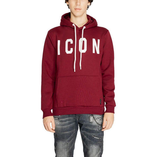 Icon Bordeaux Cotton Sweater Icon Brown