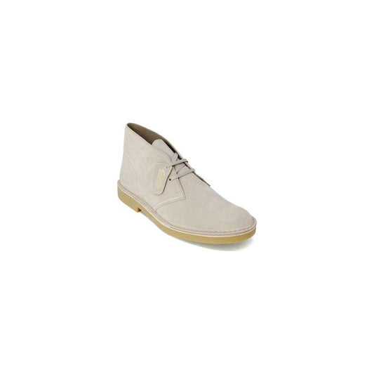 Clarks Gray Leather Boot Clarks Gray