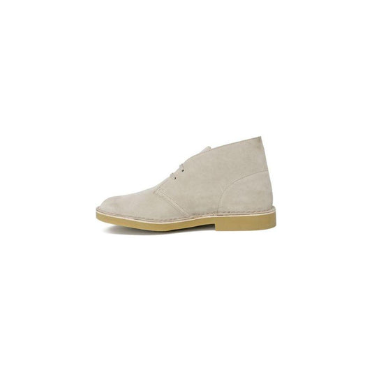 Clarks Gray Leather Boot Clarks Gray