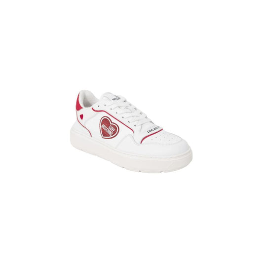 Love Moschino Red Polyethylene Sneaker Love Moschino Lavender