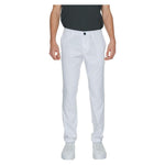 Armani Exchange White Cotton Pant