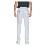 Armani Exchange White Cotton Pant
