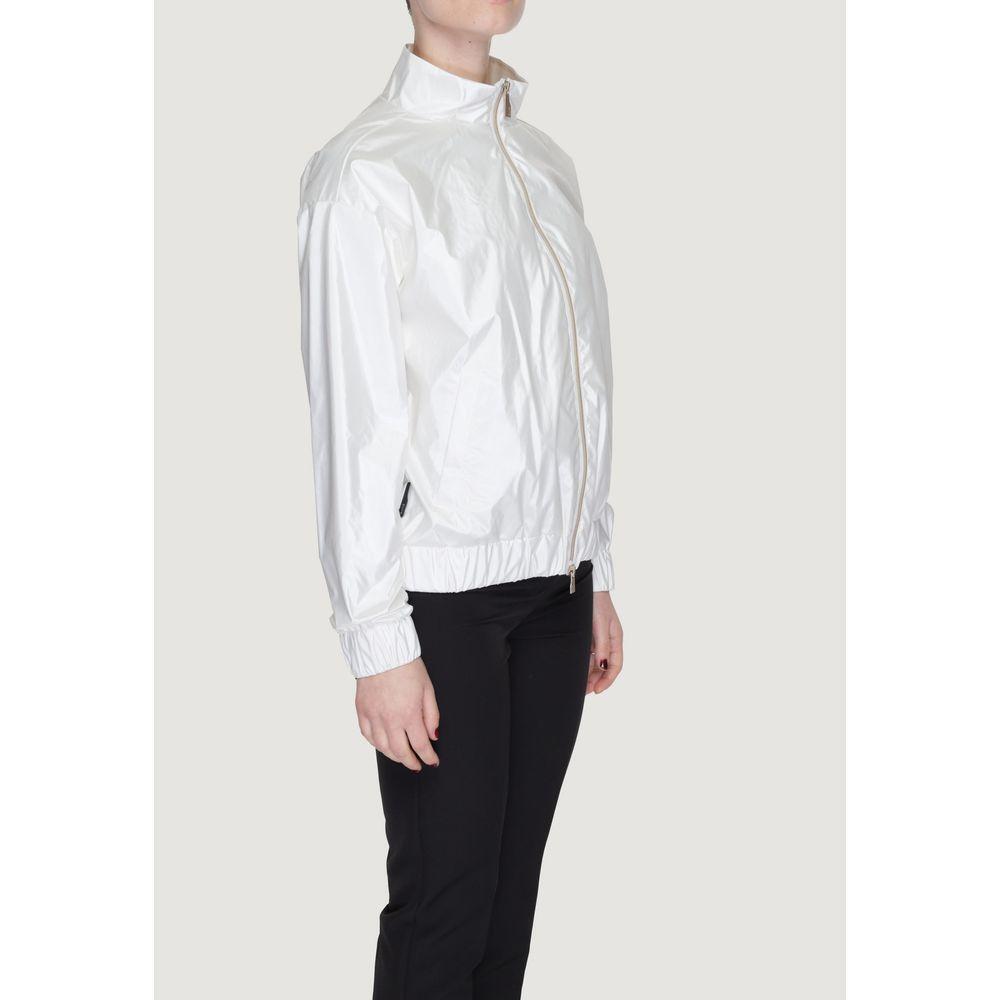 Suns White Polyester Shell Jacket