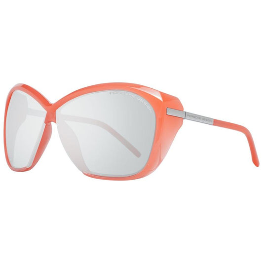 Porsche Design Orange Women Sunglasses Porsche Design Light Gray