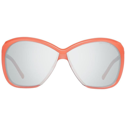 Porsche Design Orange Women Sunglasses Porsche Design Light Gray