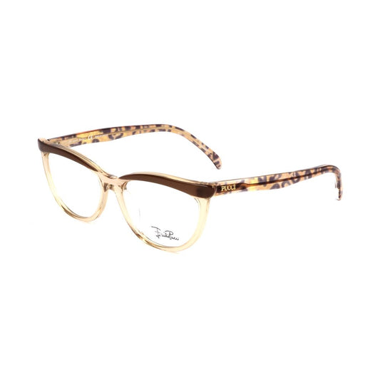 Emilio Pucci Brown Plastic Glasses (Frames)