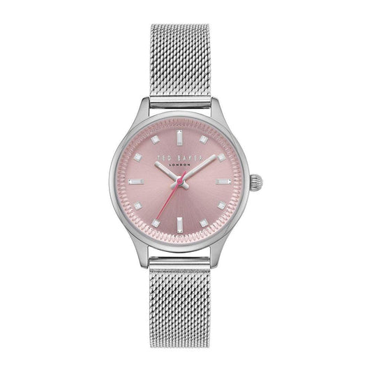 Ted Baker Silver Steel Watch Ted Baker Gray