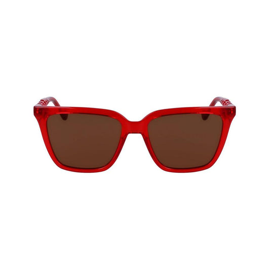 Liu Jo Red Injected Sunglasses Liu Jo Saddle Brown