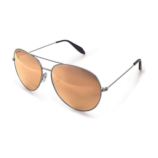 Folli Follie Silver Metal Sunglasses Folli Follie Dark Salmon