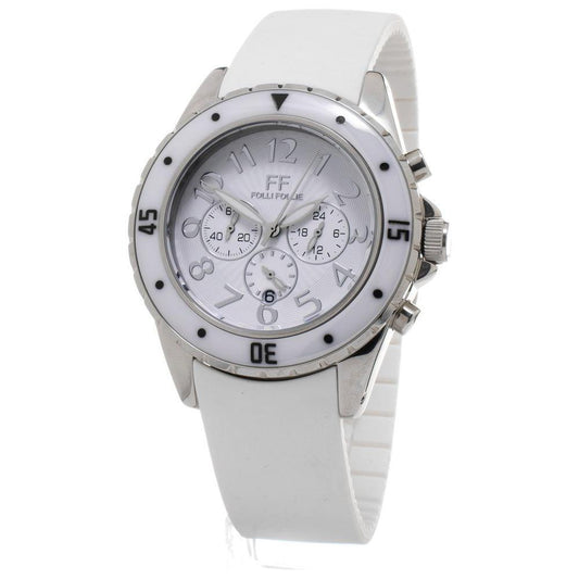 Folli Follie White Synthetic Sport Watch