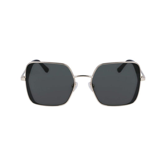 Karl Lagerfeld Gold Metal Sunglasses Karl Lagerfeld Dark Slate Gray