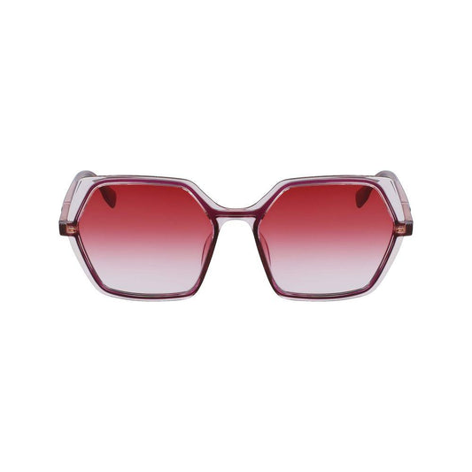 Karl Lagerfeld Red Injected Sunglasses Karl Lagerfeld Maroon