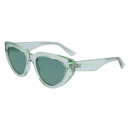 Karl Lagerfeld Green Injected Sunglasses Karl Lagerfeld Dark Gray
