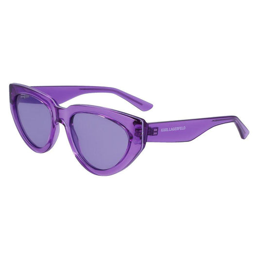 Karl Lagerfeld Purple Injected Sunglasses Karl Lagerfeld Medium Purple