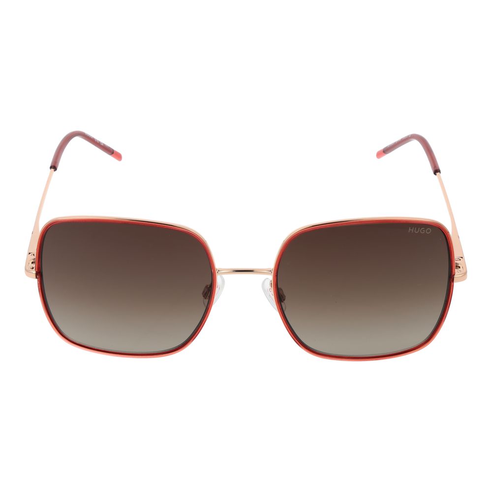 Hugo Boss Red Metal Sunglasses