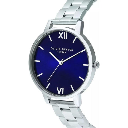 Olivia Burton Silver Steel Watch Olivia Burton Lavender