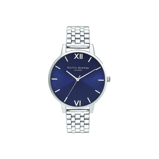 Olivia Burton Silver Steel Watch Olivia Burton Dark Slate Gray