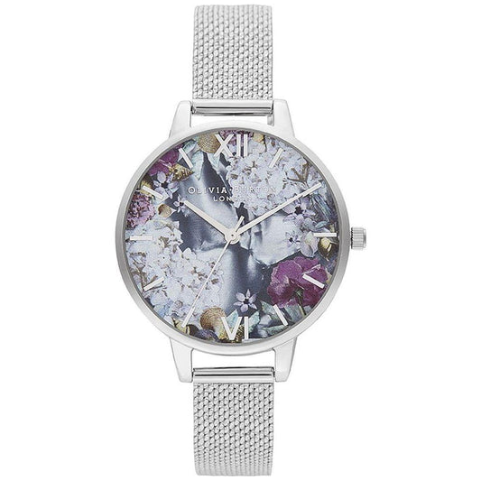 Olivia Burton Silver Stainless Steel Watch Olivia Burton Light Gray