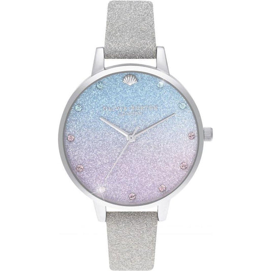 Olivia Burton Gray Artificial Leather Watch Olivia Burton Light Gray