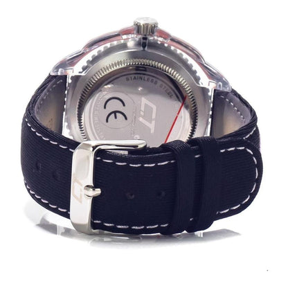 Chronotech Black Leather Dress Watch 1728,67434610848,Accessories,Black,Chronotech,Dress Watches - Watches - Accessories,New with tags,Unisex,Unisex Watches - Watches,Watches - Accessories