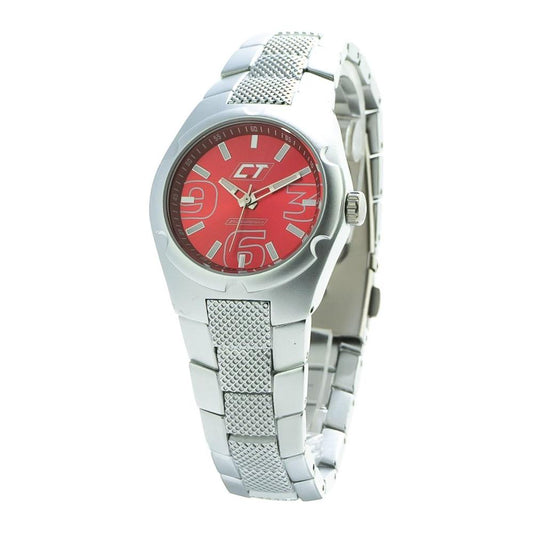 Chronotech Silver Steel Watch Chronotech Light Gray