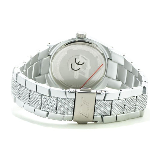 Chronotech Silver Steel Watch Chronotech Light Gray