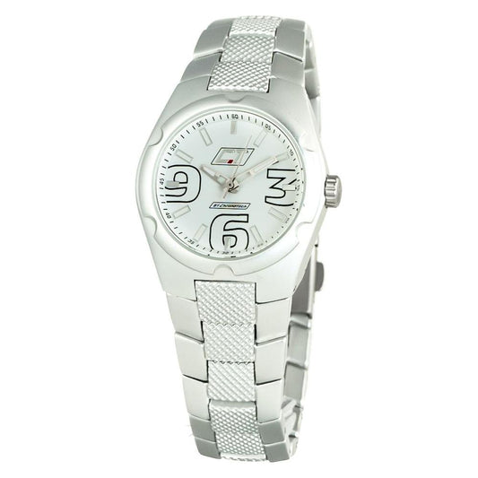 Chronotech Silver Steel Watch Chronotech Light Gray